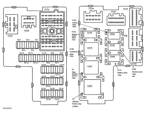 2002 ford 7.3 central junction box internal relays|2002 diesel starter relay diagram.